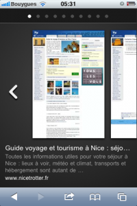 Google Instant Preview pour mobile